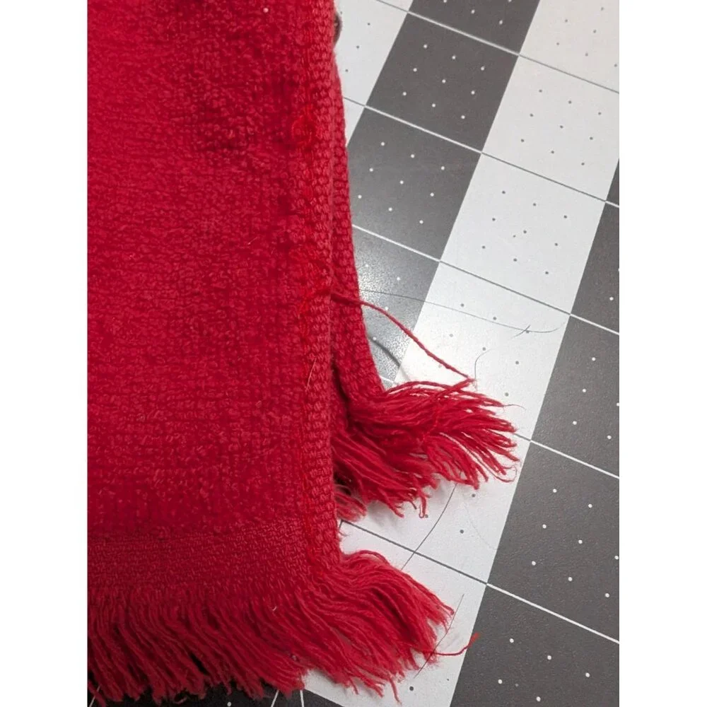 Mickey and co Christmas Mickey‎ Holiday towel & washcloth embroidered fringe